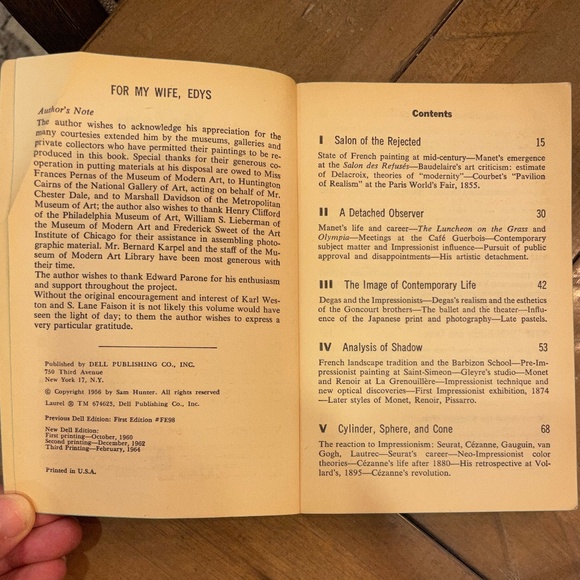 Book: Modern French Painting. Fifty Artist from Manet to Picasso by Sam Hunter - Picture 3 of 3